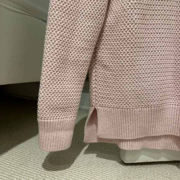 Pink knit turtleneck from Saint James - Picture 3 of 5